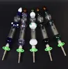 Nectar Collector Kit met Titanium Tip 14mm Omgekeerde Nagel Roken glazen pijpen Booreiland Concentraat Dab Stro Waterleidingen336S