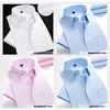 Formele shirts voor mannen Summer Slim Fit korte mouwhoens shirt Koreaanse mode kleding antiwrinkle slimme business er shirts 201124