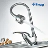 Frap 1 set Ottone Rubinetto per lavello da cucina Miscelatore Rubinetto freddo e caldo Miscelatore monoforo Rubinetto per acqua Miscelatore da cucina torneira cozinha F4303 T200423