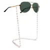flatfoosie المقلدة من اللؤلؤة eyeglass سلسلة حزامات الغشاء الشمسي للنساء للأزياء الأزياء سلسلة حزام رقبة حبل ح.