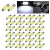 50PCS 31mm 36mm 39mm 41mm LED COB-lampor läsning Belysning Auto Dome Lampor Lampa Bagagefackljus 12V 24V