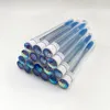 2021 New Arrivals Reusable Eyebrow Brush Tube Disposable Eyelash Brush Diamond colorful Clear Bottle Eyelash Mascara Wands Brushes Tubes