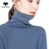 TAILOR SHEEP Kaschmirpullover Damen Casual Langarm Rollkragenpullover Wollpullover Winter Damen Bottoming Strickoberteile