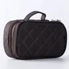 Hot 4 Colors High-quality Wholesale Women's Travel Makeup Bags Large Capacity Cosmetic Bag With Mirror RRA11505
