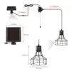 Solar Powered Energy Pendant Light Outdoor Lamp Sensitive Light Remote Control Pull-Cord Switch IP44 Vattenmotstånd för Garden Yard Patio