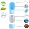 Chien Cat Water Bottle Feeder Portable Pet Water Dispenser avec récipient de nourriture pour voyage en plein air JK2012XB8033215