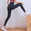 SVOKOR Pantaloni da yoga a compressione Leggings sportivi a vita alta Collant da allenamento push up Leggings da palestra per donna Allenamento Activewear3687965