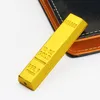 Gold Bullion USB Rechargeable Cigarette Lighters Touchsensitive Switch Electronic Lighter Windproof Flameless5557012