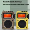 HanRongDa HRD-700/701 Radio-Musik-Player, Codierrad-Schalter-Tuning, Suchen und Speichern von Radiosendern, unterstützt Bluetooth, TF-Karten-Wiedergabe