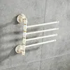 Towel Bar Rotating Towel Rack Bathroom Kitchen Wall-mounted Towel Polished Rack Holder Hardware Accessory T200506