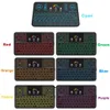 Q9 2,4 GHz kabellose Tastatur RGB-Hintergrundbeleuchtung Touchpad für Android/Google Smart TV Air Mouse Mini Teclado VS I8