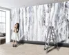シンプルなレトロな木製の穀物の壁紙リビングルームの寝室プレミアム大気壁面コーティングHD 3Dの壁紙