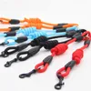 Hundar Double Rope Nylon Walk 2 Två hundar Leash Coupler Double Twin Lead Walking Leash Valfri krage Pull Rope3345665