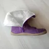 チップエジエト裸足本革革の幼児の女の子の男の子の子供の靴ファッション冬のブーツ
