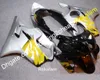 ABS Plast för Honda Del CBR600 F4 99 00 CBR 600 1999 2000 CBR600F4 CBRF4 Motorcykel Gul Silver Black Fairing Kit (formsprutning)