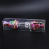 Collettore di nettare in silicone gratuito DHL con vetro per accessori per fumatori con punta per unghie in titanio