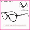 TANGOWO Acetate Prescription Glasses Women 2020 New Eye Glass for Women Cat Eye Eyeglasses Frame Myopia Optical Eyewear Fashion T29789100