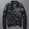 Tcyeek 100% Echt Schaffell Mantel Männer Herbst Winter Kleidung 2020 Streetwear Echte Kuh Leder Jacke Fit Moto Biker Mäntel LJ201029