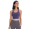 Yoga Free to Be Tank-Top mit gepolstertem BH lu-81 Y-Rücken-Sport-T-Shirt Laufen Fitness-Studio-Kleidung Damen-Unterwäsche-Crop-Shirt