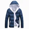 Hommes Hiver À Capuche VESTE MANTEAU Hommes Chaud Zipper Manteaux Vêtements De Plein Air Coloré Parka Hommes Outwear Couple Vêtements 2020 Sporty XS LJ201013