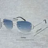 2022 Fabryka Hurtownie Model Vintage Drut Drut Okulary Kobiety Dla Lato Okulary Mężczyźni Okulary Rama Oculos Sol Gafas J8LZ Okulary przeciwsłoneczne