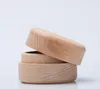 10pcs Small Round Wooden Storage Box Ring Box Vintage decorative Natural Craft Jewelry Case Wedding Accessories