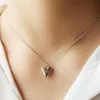 Wholesale 925 Silver Necklace Fashion New Jewelry Heart Pendant Necklace For Women Girl Gifts Q0531