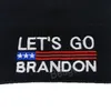 Vamos ir, Brandon Knit Cap 2024 Biden malha de lã outono inverno tampa quente tampas unissex pardo bordando chapéu presidente eleição bh5735 tyj