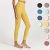 Tayt yoga pantolon fitness spandex joggers egzersiz koşu çift taraflı çıplak taşlama saç kızlar siyah sıkı ve kesintisiz