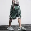 Mäns Casual Shorts Hip Hop Streetwear Man Gym Fitness Kort Byxor Joggare Sportkläder Bottom Bodybuilding Men Homme 220314