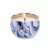 Aromatherapie-Kerzen, um zu helfen, schlafen und ruhige Nerven Lavender ätherisches Öl Duft Wachs Sojabohnenpflanze Valentinstag Geschenk T2I53342