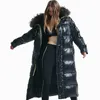 CEPRASK New Fashion Women's Winter Jacket High Quality Cotton Hooded Fur Coat Long Thick Warm Casual Woman Parkas 201019