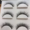 3D Multi-Layer False Eyelashes Cross Wholesale Japanese Cotton Stem Beauty Makeup Eyelash 3d-23