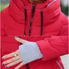 Femmes duvet Parkas hiver manteau femmes 2021 grande taille col montant court fermeture éclair mince chaud veste femme Lassie Chamarras De Mujer1