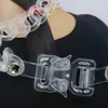 1017 Alyx 9SM Transparente Armbänder Männer Frauen Klassiker Alyx -Kettenarmband Hochwertige matte transparente Kunststoffsicherungsschnuckle F127160149