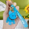 Francês Bulldog Keychain boneca Cristal Corda Pingente Pingente Chave Pingente Pingente Rebite Bolsa Bolsa Bolsa Bolsa Celular Telefone Cintas Charms