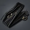 Modèle d'automne et d'hiver Jacquard Casual Suit Men039 Trend Korean Sports avec Men039s Twopiece Handome12717786