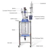 ZZKD 실험실 용품 100L 이중 레이어 유리 반응기 대량 볼륨 재킷 유리 재귀 용기 진공 증류 장비