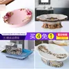 Vintage Resin Soap Dish Box Shower Travel Hiking Holder Plate Container Bath Bathroom Accessories 70 Y200407