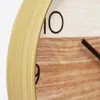 Reloj de pared silencioso nórdico minimalista sala de estar reloj de pared americano creativo Orologi Parete redondo Klok decoración del hogar OO50WC T200616