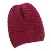Cappellini invernali da donna dal design classico all'aperto per tenere al caldo cappelli lavorati a maglia elasticizzati