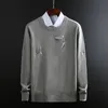 Modemerk trui trui pullover slank fit jumpers breien patronen wollen winter Koreaanse stijl casual kleding man 201224