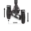 3 Rad elektrischer Roller mit Sitzelektrikooten 8 Zoll 400 W 36 V Falten elektrisch Skateboard für Erwachsene
