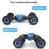 RC Auto 4WD Truck Dubbelzijdig 2.4GHz One Sleutel Transformatie All-Terrain Vehicle Varanid Climbing Afstandsbediening Auto Speelgoed voor jongens