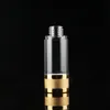 2020 15ml 30ml 50ml Gold Airless Pump Bottle Portable Refillerbar Lotionflaska Kosmetisk behållare Gratis frakt