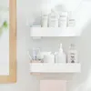 Productos para el hogar, estante de baño, colgante de pared para baño, pasta mágica, productos de baño no perforados, caja de almacenamiento Simple y práctico