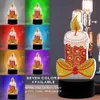 Neue Lampe DIY Diamant Malerei Nachtlicht Diamant Stickerei Led Licht Pad 7 Farben Verfügbar Lampe Weihnachtsgeschenk 201201