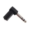 90-Grad-Stecker, 6,35 mm Stecker auf 3,5 mm Buchse, Stereo-Lautsprecher, Audio-Adapter, Aux-Kopfhörer-Konverter