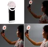 LED Ring Selfie Light USB Rechargeable rings selfies Fill Light Supplementary Lighting Camera Photography AAA Battery Smart Mobile Phones