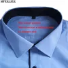 high quality fat shirt men long sleeve large size spring 7XL 8XL 9XL 10XL cotton business formal office man home dress shirts 54 C1210